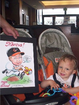 Baltimore caricature artist Maryland caricatures party cartoons birthday caricatures
