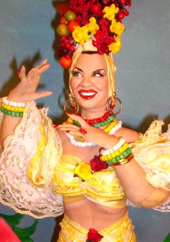 Carmen Miranda doll made in the USA