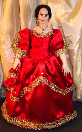 Olivia DeHavilland doll made in the USA made in America