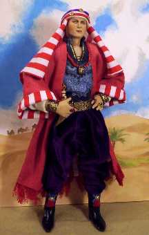 Rudolph Valentino "Sheik" doll by Alesia