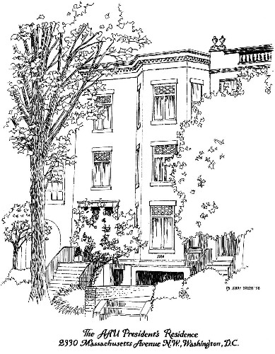 Washington, D,C, architectural illustration