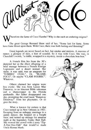 "All About Coco" page 1