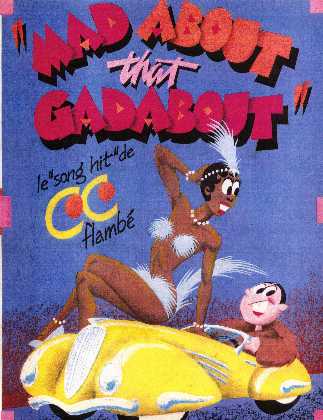 Coco "Mad About That Gadabout" poster