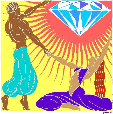 Diamond duo by Jerry Breen