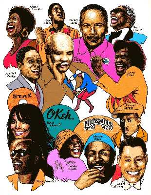 R & B singers by Jerry Breen