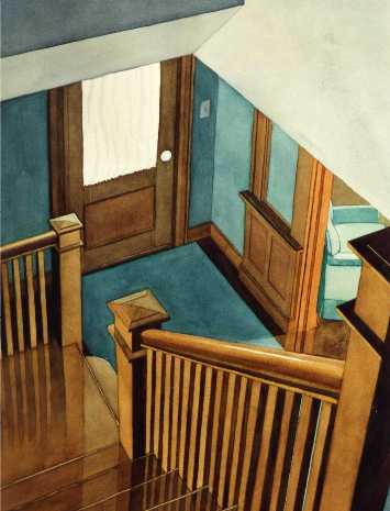The Hall Stairs by Jerry Breen