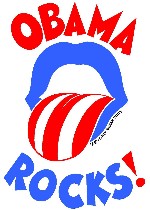 Obama rocks ! Obama shirt Obama t-shirt