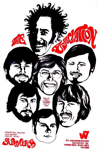 The Association poster rock poster concert poster