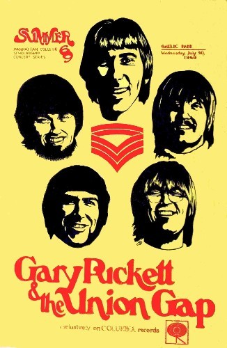 Gary Puckett poster rock poster concert poster