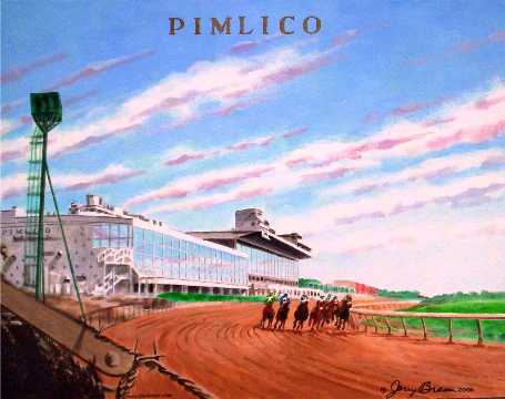 Pimlico painting by Jerry Breen
